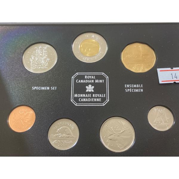 2001 Specimen Set of Canadian Coinage by Royal Canadian Mint
