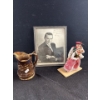 Image 1 : Ukrainion Dancing Dolls w/ Ceramic Gold Jug & Signed Headshot Of Former Star 14T