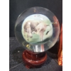 Image 1 : Wang Xisan Ji School Reverse Painting of an Ox Crystal Globe