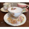 Image 2 : English Bone China Teacup Trios