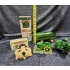 Image 4 : John Deere Collectibles, Vintage Tractor, Flare Box Wagon, Tins And Ceramics And More.
