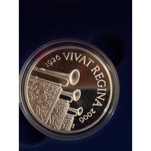 
5 Pounds - Elizabeth II Queen's 80th Birthday; Silver Proof
omposition	Silver (.925)
Weight	28.28 g