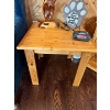 Image 1 : 2 Pine side tables ( contents on top, not included)