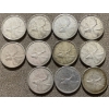 Image 1 : Canadian 25-cent Pieces 80% Silver 64.13 Grams