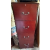 Image 1 : Vintage Cherrywood Filing Cabinet 