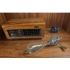 Image 2 : Group Lot: Vintage Kitchen Scale, Hand Beater, Hand Embossing Tool, and Radio