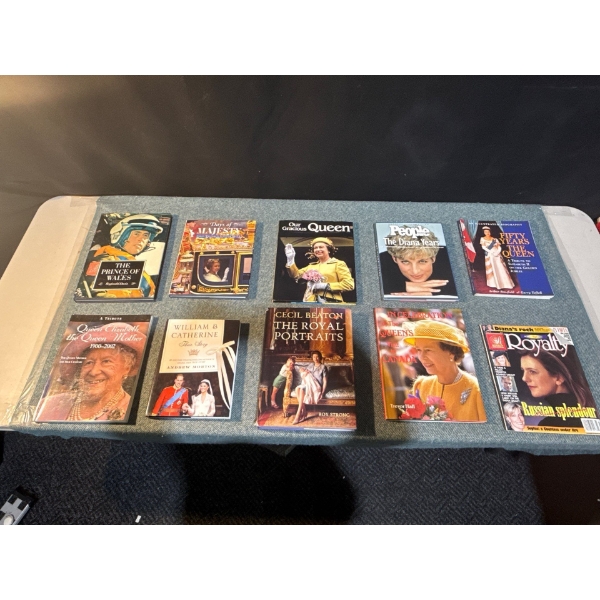 English Royal Family Book Collection