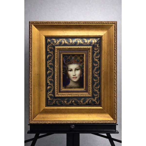 Csaba Markus Titled Saturnia 2010 Original Oil Painting on Canvas Signed in Pigment A Unique Work