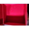 Image 5 : - Red Boxes- Largest: 9 W, 9 D, 3 T, Frames Incl: 6.5 X 5, Majesty 1961-1997 Diana, Cards and More!