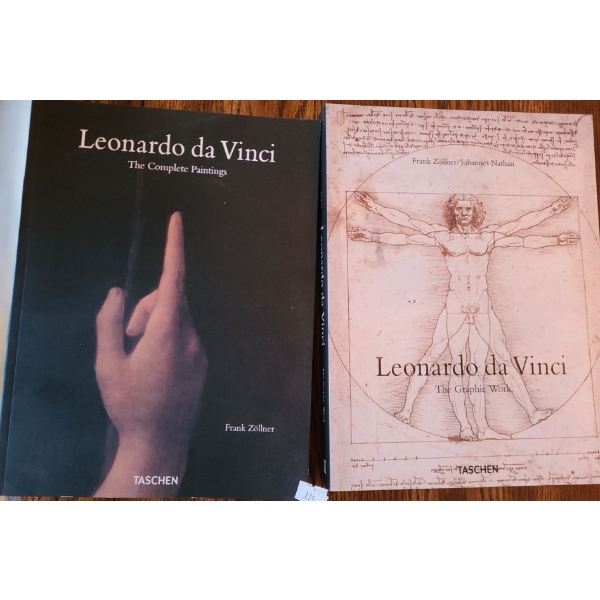 Taschen Publishing Books on Leonardo da Vinci 