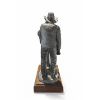 Image 4 : VTG 1985 MICHAEL RICKER JOHNNY LEE PEWTER FIGURINE COWBOY SHAVING /1350