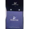 Image 1 : Swarovski Crystal Blue Stud Earrings