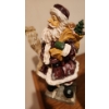 Image 2 : Holiday Decor: Wooden Sign on Stake 11.5 X 32, Resin Santa 16 T, Gift Bags, Floral and More!  