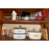 Image 1 : Kitchen Collabo - Casserole Dishes(Corningwear) w/ Pyrex Measure Cheese Guilatine & More