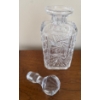 Image 3 : Crystal Decanter with Stopper and Matching Salt and Pepper Shakers