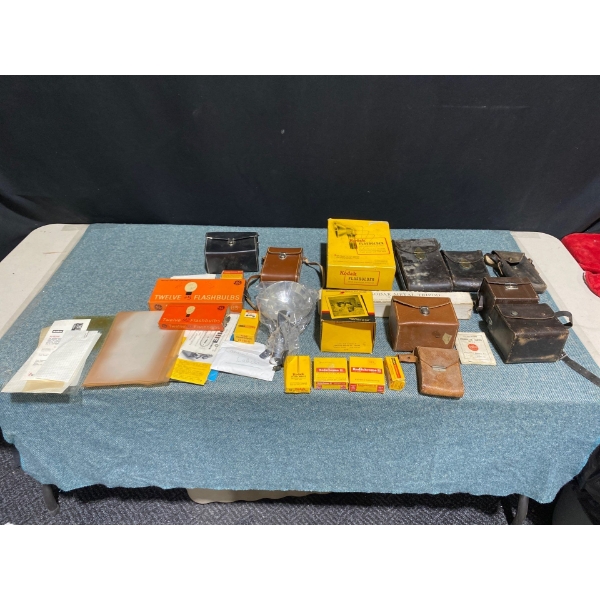 Kodak Camera Flash Attachment, Film, & Camera Cases