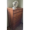 Image 2 : Palliser Wood Veneer 5 Drawer Dresser 33 w, 16 1/2 d, 45 h