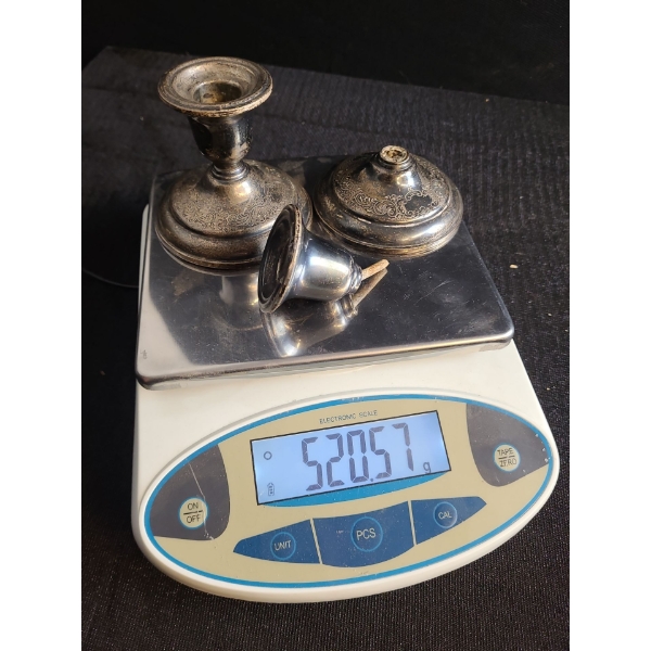 Sterling Silver Candlesticks