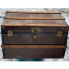 Image 3 : Vintage Steamer Trunk 32x17x23