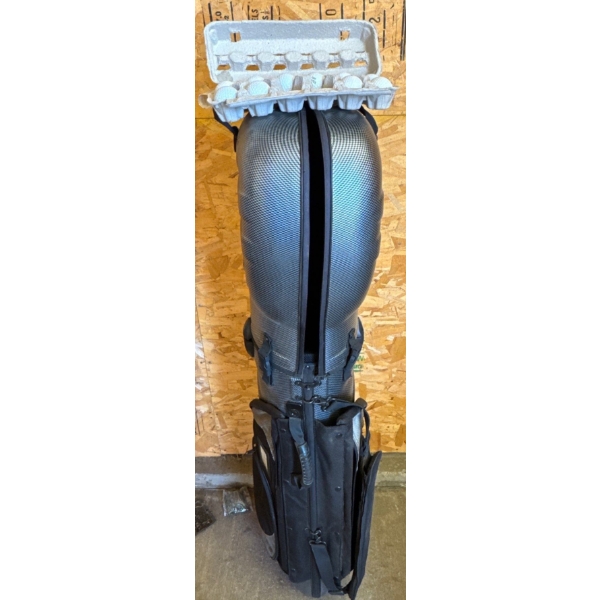 Hard Shell Aircraft Golf Bag w/ Assorted Golf balls