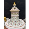 Image 2 : Stunning Floral Angelic Continental Vase, 16In Tall 
