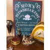 Image 3 : Collection of small vintage items and a sign Mom's Bed Breakfast a potato and onion box and two wood