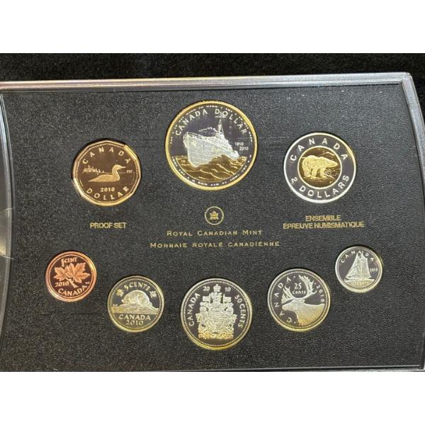 2010 The Canadian Navy, 100th Anniversary - Silver Proof Set 1.694 toz