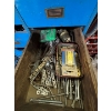 Image 7 : blue solid wood cabinet with 20 pullout drawers. All contents included lots of great treasures to be