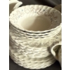 Image 3 : Encore By Johnson Bros. Ironstone Dish Set  (some Chipping/Damage) w/ Decortaive Plates By Wedgewood