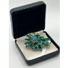 Image 2 : 1950 Julian Rhinestone/ known as dragons breath Vintage Brooch pin