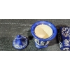 Image 11 : 1970's Arnel's Pottery WedgeWood Blue Ceramic Set, Roman/ Greek Theme