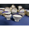 Image 7 : Coalport Spearpoint Cobalt Patterned China, 7 Full Placesettings plus Extras