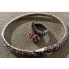 Image 1 : Serpent Bracelet & Ring Pair 