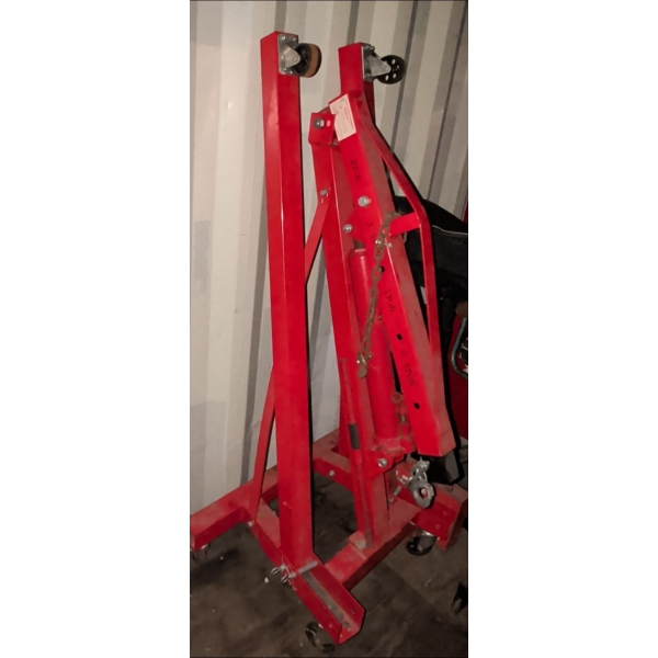 Heavy Duty Folding Engine Hoist - Engine Crane 
