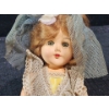 Image 6 : Vintage Miniature Doll Collection with Belgian Lace Napkin Set
