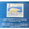 Image 6 : 2004 Proud Polar Bear $2 Sterling Silver Coin & Stamp Set. 