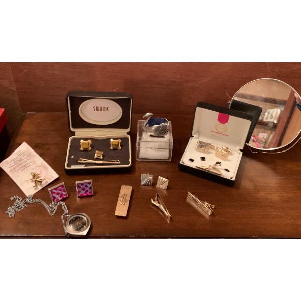 Fashion Accessories For Men - Cuff Links Genuine Tiger Eye & More