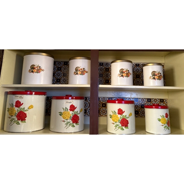 Tin Container Collection 