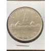 Image 1 : 1957 Canada Silver Dollar with Canoe Design