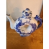 Image 3 : Blue & Teapot.  Tallest 7 1/2 h x 1 1/2 d
