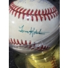 Image 3 : Autographed Baseball with Multiple Signatures in Display Case
