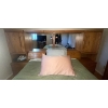 Image 1 : Large Queen Size Wooden Headboard w/ Shelves , Drawers, Mirrors & Lights to Light Up Your Nite!