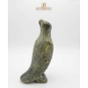 Image 1 : Soapstone Seal Sculpture, 8 Inches, Canadian Eskimo Art