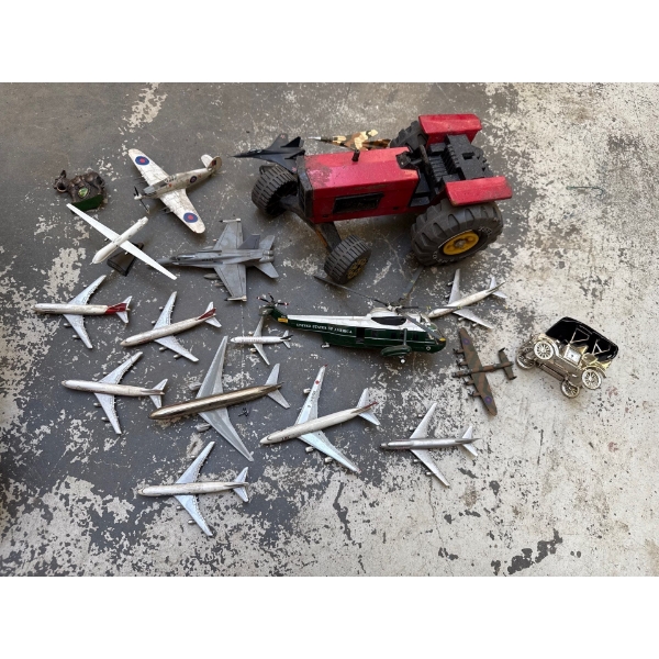 Model Tractor and Planes Collection 