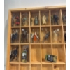 Image 2 : Collection of Star Wars Action Figures in a Wood Frame