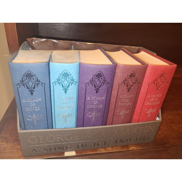 George R. R. Martin Series A Song of Ice & Fire Book Set