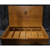Image 1 : Sumac Ridge Estate Winery Wooden Wine Box with Compartments, 24—16 Inches