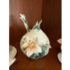 Image 7 : Luxury Franz Bee & Apple Blossom PZ00036  Porcelain Tea Cups and Saucers (4Pcs) and Sugar Dish 