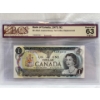 Image 1 : Graded Canadian 1973 $1 Choice UNC Prefix: *FA