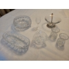 Crystal Dinnerware Collection - Bowls Candy Dish Decorative Vases & More